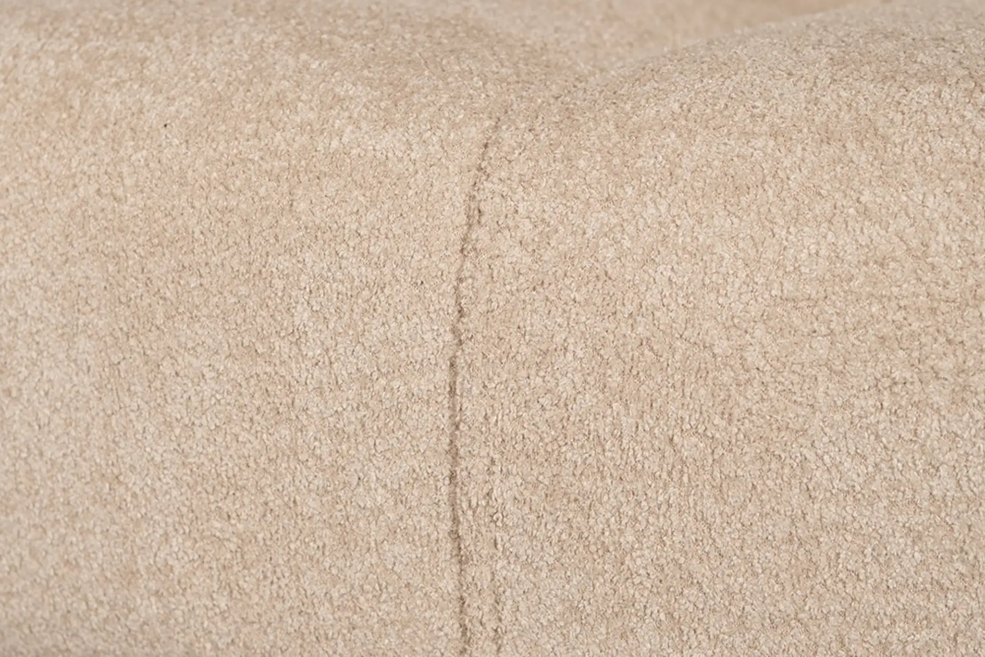 Lentur 6Z BOU | Canapé d'angle moderne et confortable en bouclé Canapé d'angle en bouclé durable, moderne et confortable avec éléments et coussins ronds. Ensemble de canapés en bouclé, indice de Martindale élevé - TEAK2.