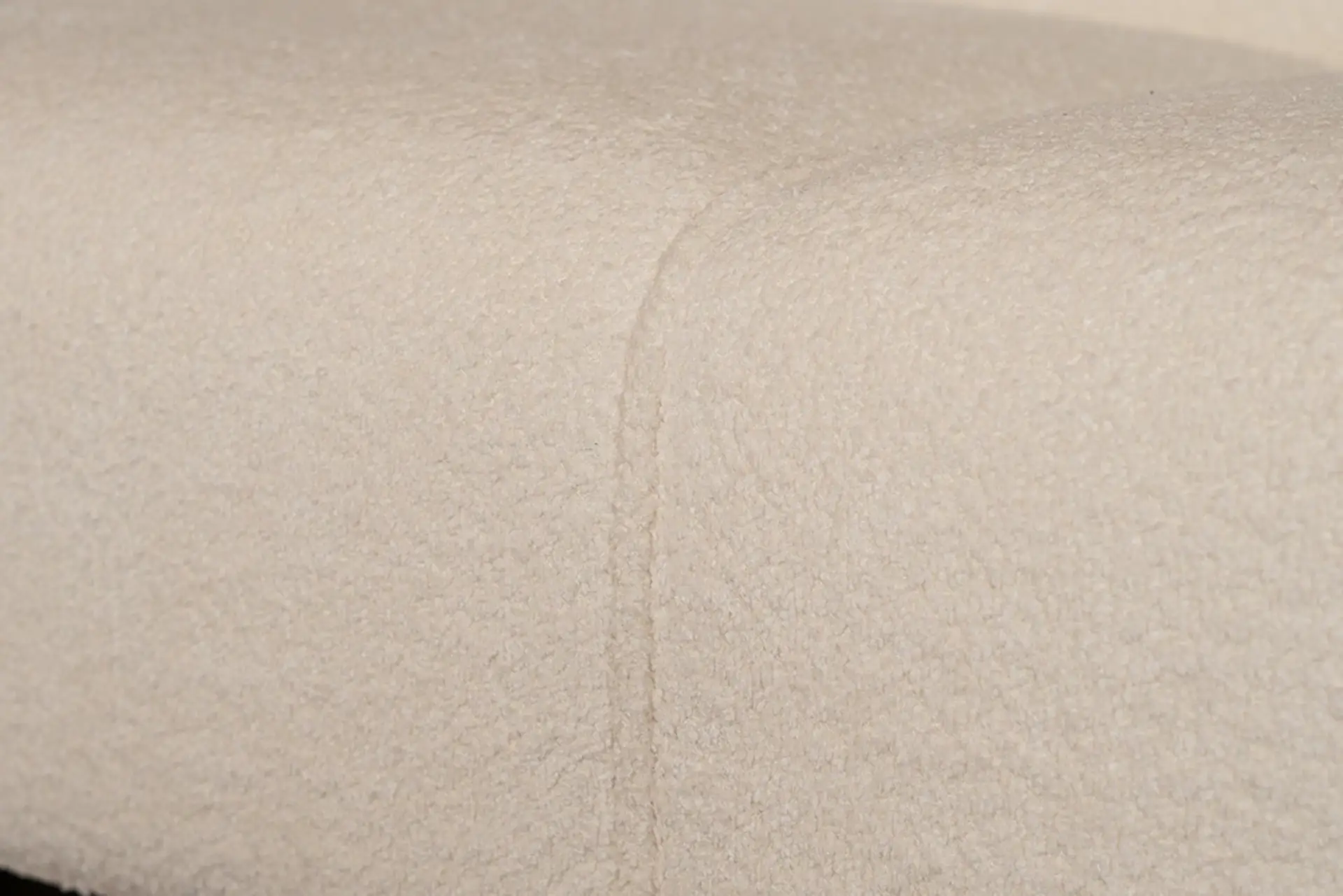 Lentur 6Z BOU | Canapé d'angle moderne et confortable en bouclé Canapé d'angle en bouclé durable, moderne et confortable avec éléments et coussins ronds. Ensemble de canapés en bouclé, indice de Martindale élevé - TEAK2.